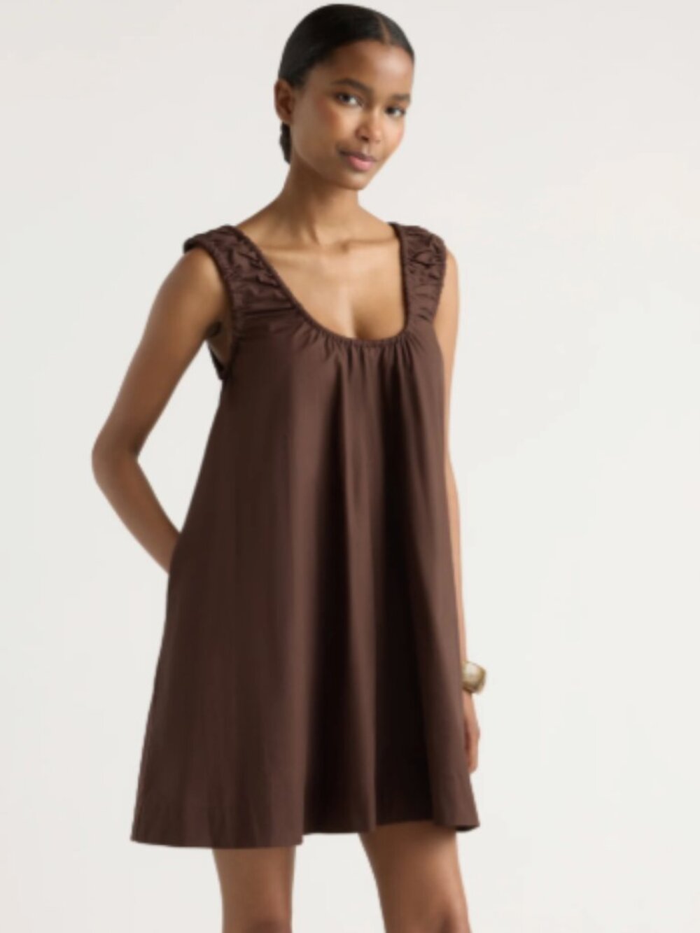 Modern Citizen Cotton Scoop Dress XS